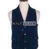 Black Velvet Waistcoat