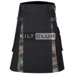 Black Watch Weathered Tartan Utility Kilt