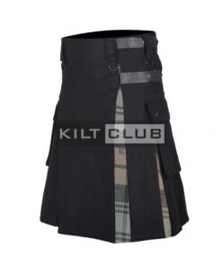Black Watch Weathered Tartan Utility Kilt