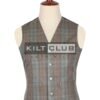 Black Watch Weathered Tartan Vest