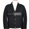 Black Wool Balmoral Doublet Jacket