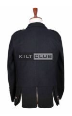 Black Wool Balmoral Doublet Jacket