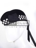 Black Wool - Black White Diced Cap - Image 2