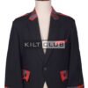 Black Wool and Tartan Jacket