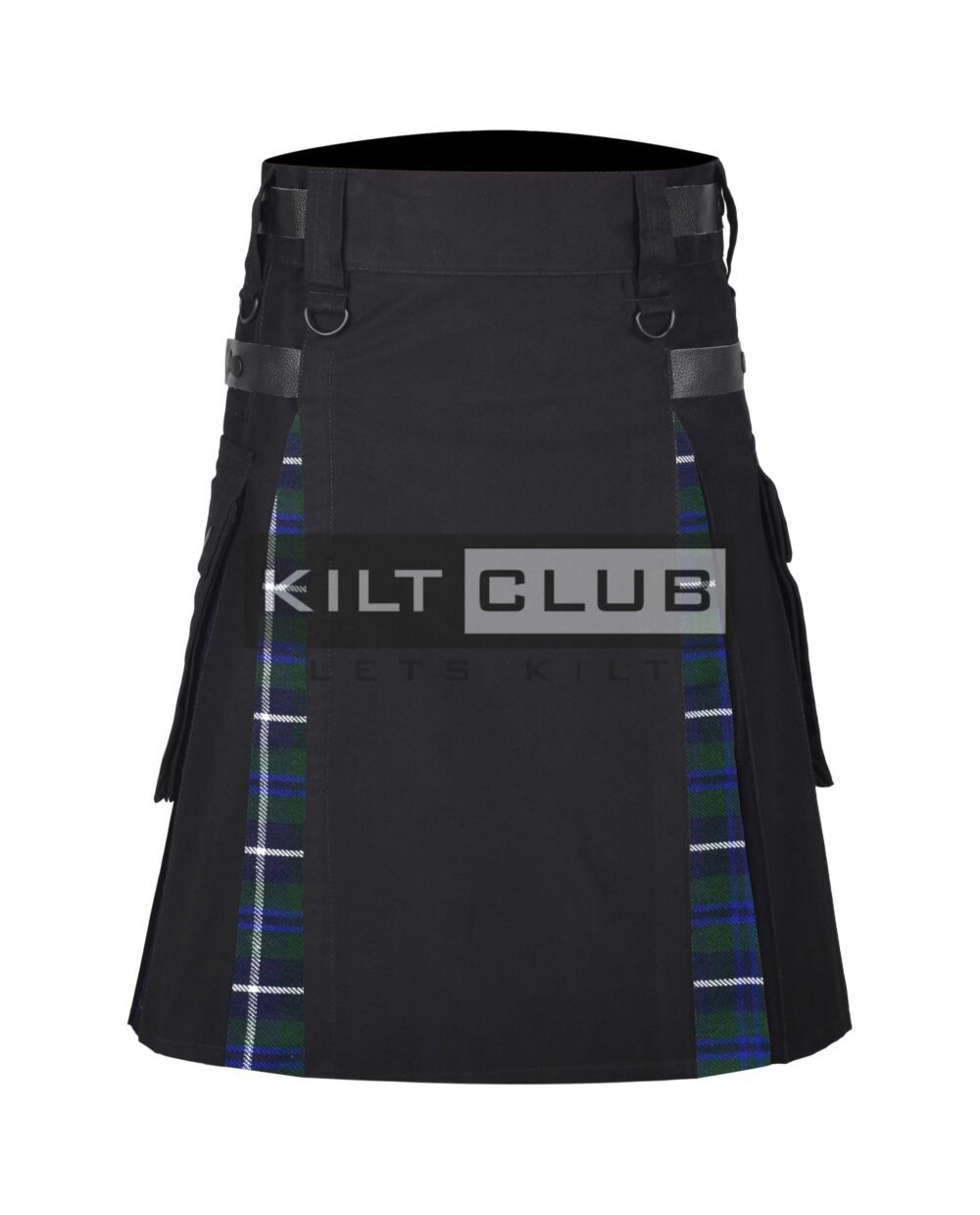 Blue Douglas Tartan Hybrid Kilt