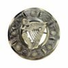 Scottish Brooch Pin Antique Irish Harp