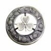Scottish Brooch Pin Antique Sharmrock