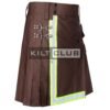 Brown Cotton Fire Department Utility Kilt