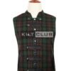 Brown Watch Tartan Fashion Waistcoat