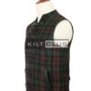 Brown Watch Tartan Fashion Waistcoat