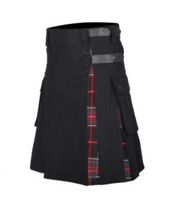 Alternative view of Bruce Cotton Hybrid Utility Kilt