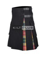 Buchanan Muted Tartan Hybrid Kilt - Image 2