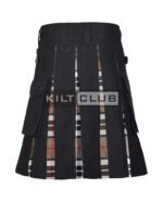 Camel Thompson Tartan Hybrid Kilt