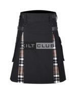 Camel Thompson Tartan Hybrid Kilt
