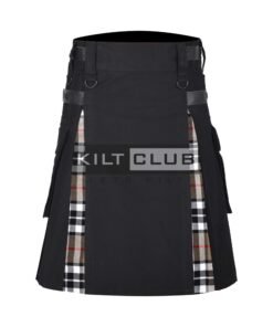 Camel Thompson Tartan Hybrid Kilt