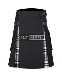 Camel Thompson Tartan Hybrid Kilt