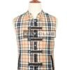Camel Thomson Tartan Fashion Waistcoat