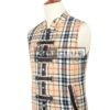 Camel Thomson Tartan Fashion Waistcoat