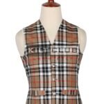 Camel of Thomson Tartan Waistcoat