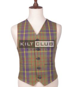 Cameron Hunting Ancient Tartan Waistcoat