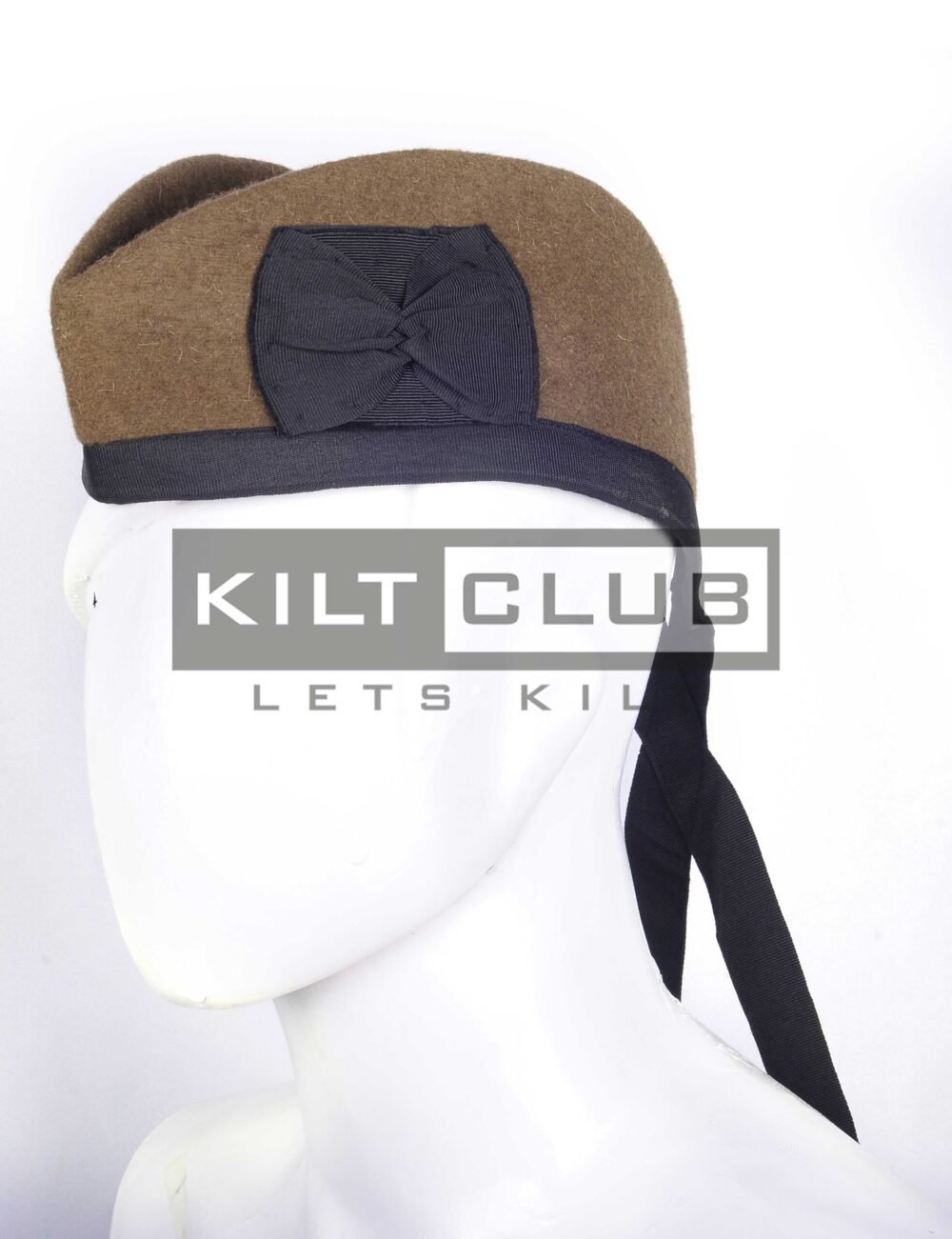 Canadian Khaki Wool Glengarry Cap
