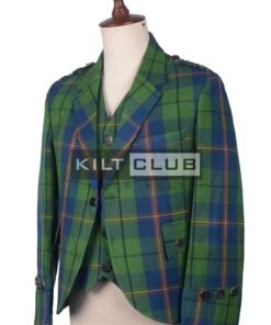 Alternative view of Carmichael Tartan Argyll Jacket