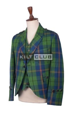 Alternative view of Carmichael Tartan Argyll Jacket