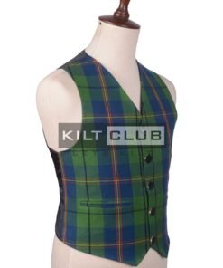Alternative view of Carmichael Tartan Argyll Waistcoat