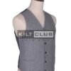 Silver Grey Wool Vest