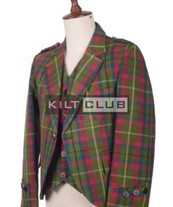 Alternative view of County Mayo Tartan Jacket