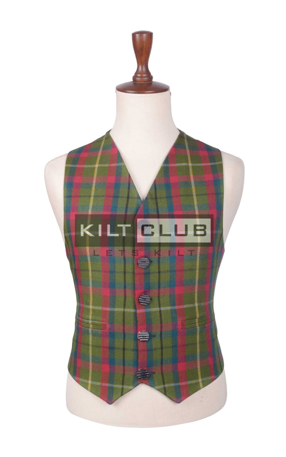County Mayo Tartan Waistcoat