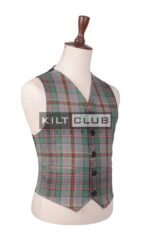 Craig Tartan Argyll Waistcoat - Image 3