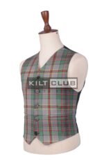 Craig Tartan Argyll Waistcoat - Image 2