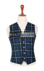 Douglas Blue Tartan Waistcoat