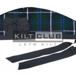 Douglas Blue Tartan Cap