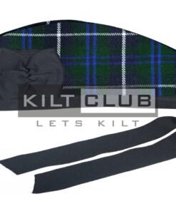 Douglas Blue Tartan Cap