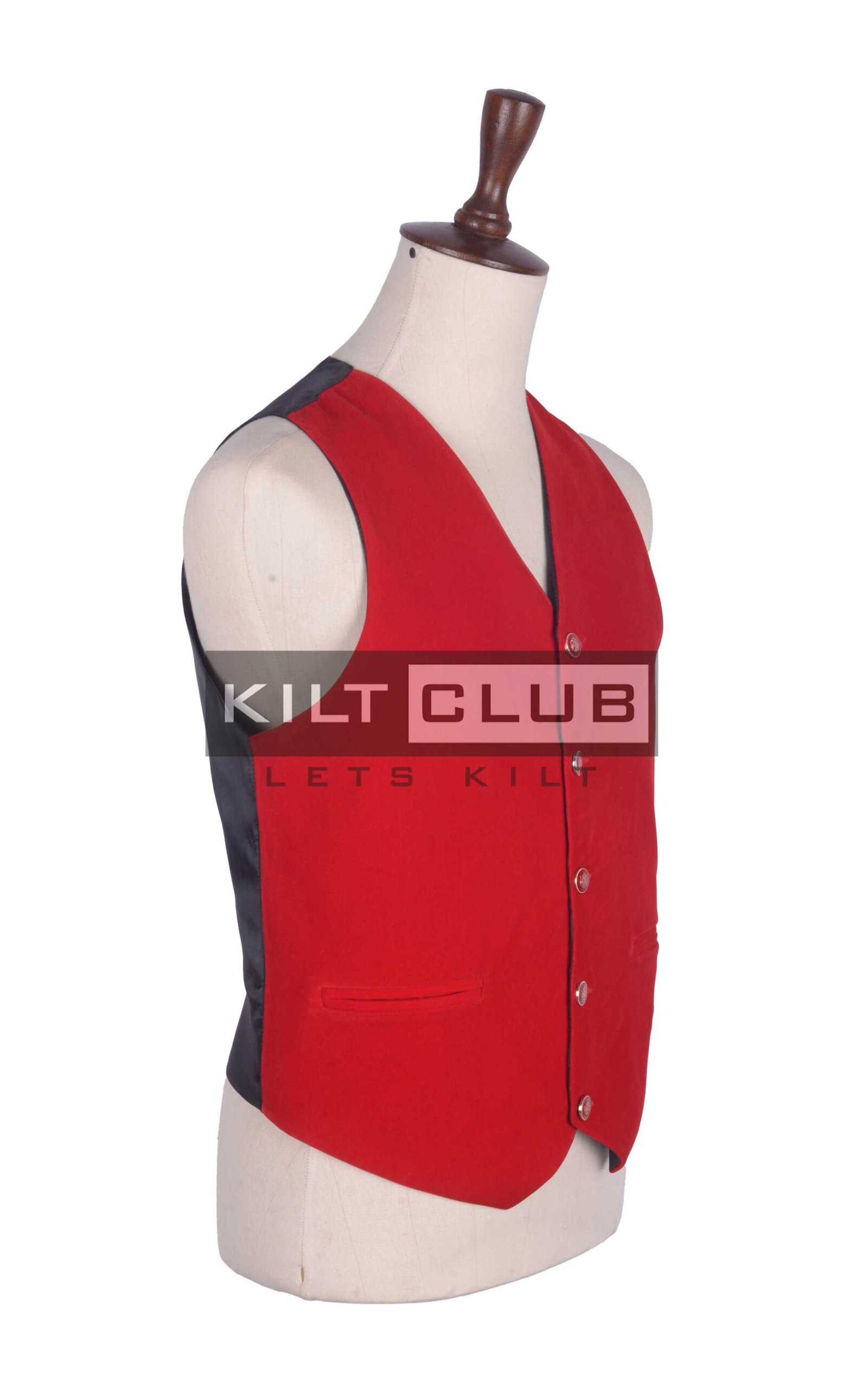Edwards V-Neck Two Pockets Economy Vest - Image 3