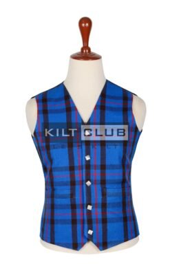 Elliot Modern Tartan Waistcoat