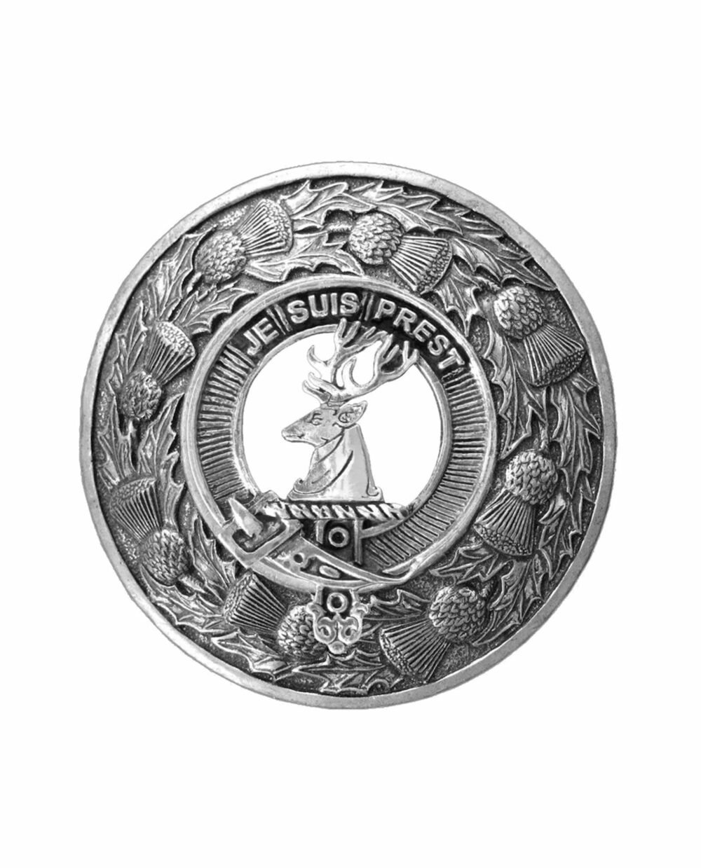 Scottish Antique Pin Fraser Lovat Clan Badge