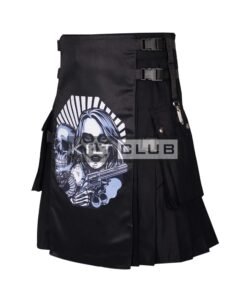 Girl with a Gun Gothic Kilt