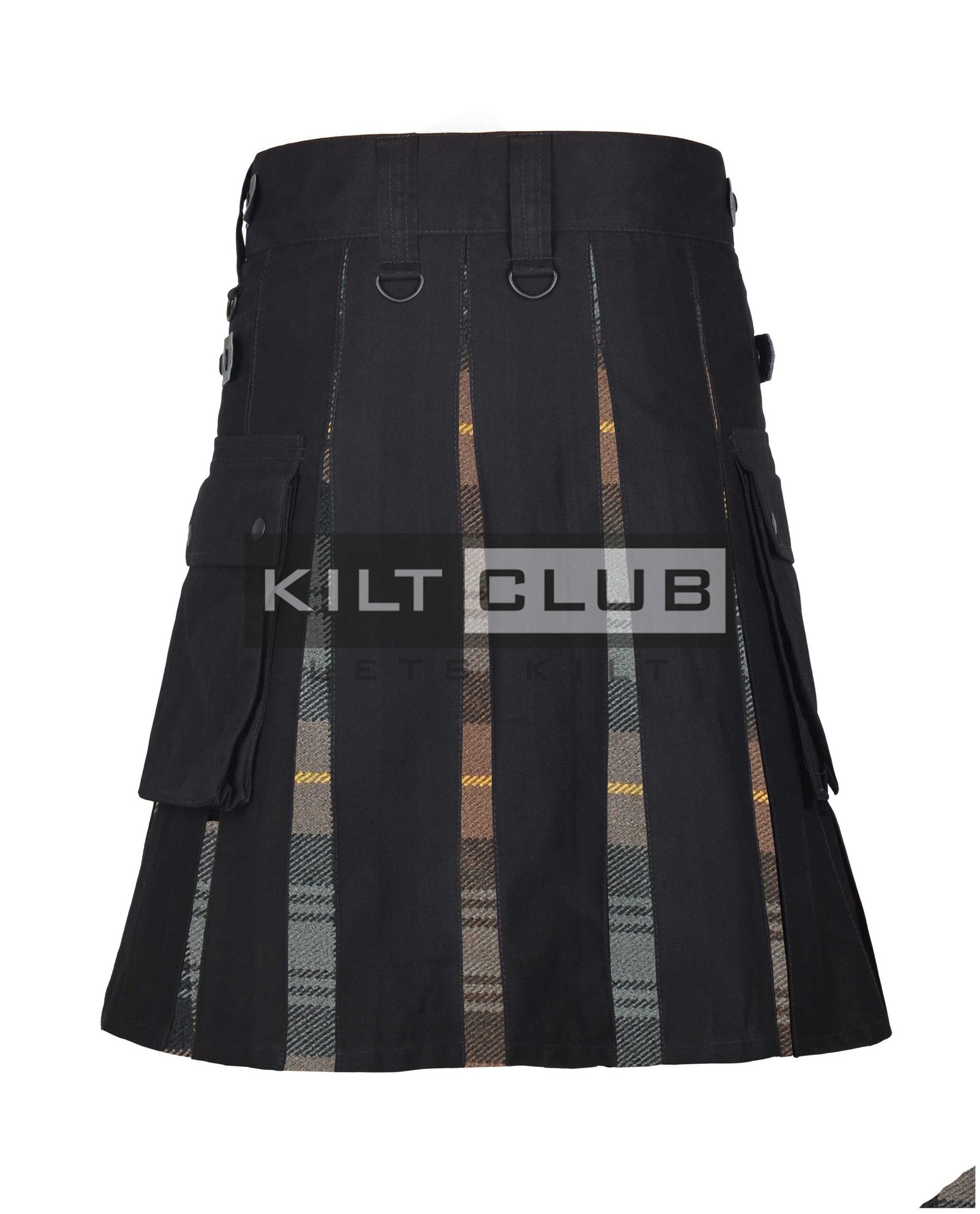 Gordon Weathered Tartan Utility Hybrid Kilt - Image 3