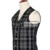 Granite Tartan Argyll Waistcoat
