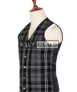 Granite Tartan Argyll Waistcoat