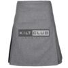 Gray Wool 8 Yard Kilt