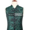 Green Brocade Victorian Style Waistcoat