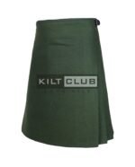 Green Wool 8 Yard Kilt - Image 3