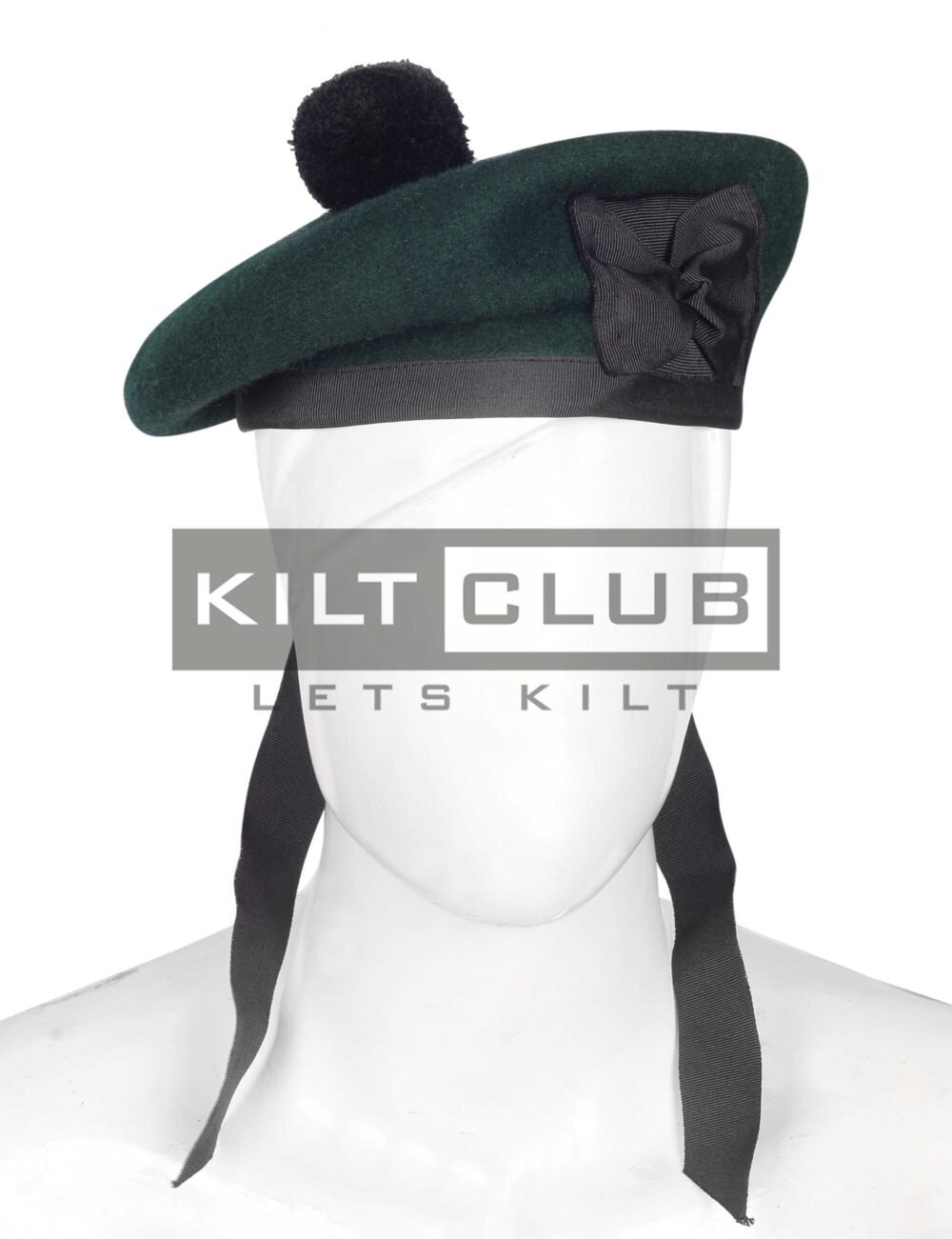 Green Wool Balmoral Hat