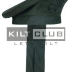 Green Wool Irish Caubeen Hat