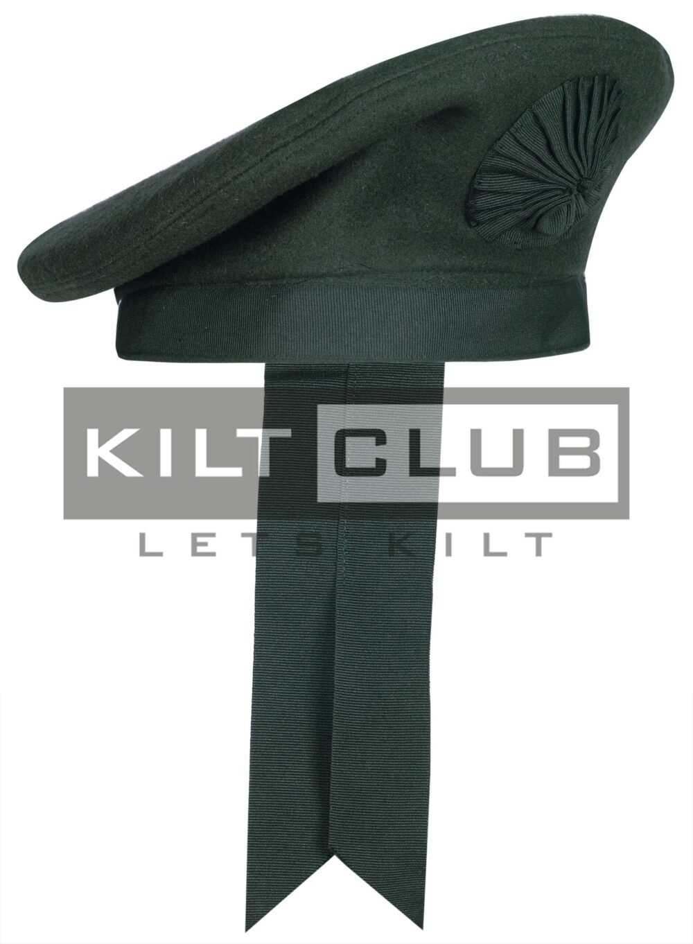 Green Wool Irish Caubeen Hat