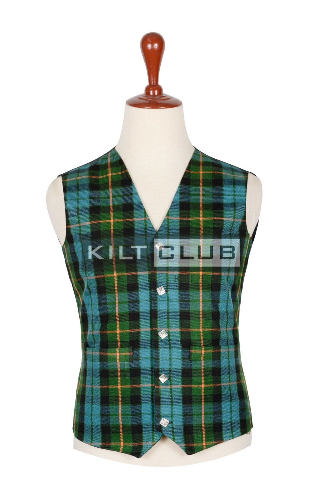 Gunn Ancient Tartan Waistcoat